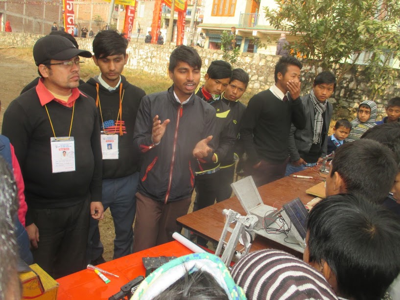 Project Presentation During High School Days